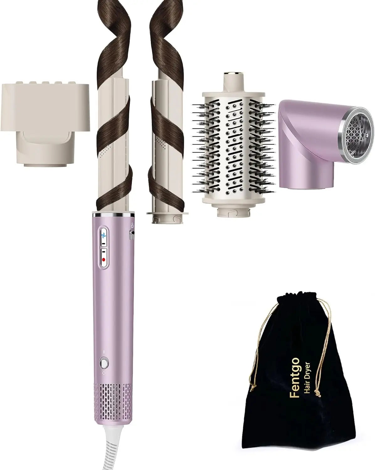 Air Wrap Hair Style Hair Dryer Brush Curler
