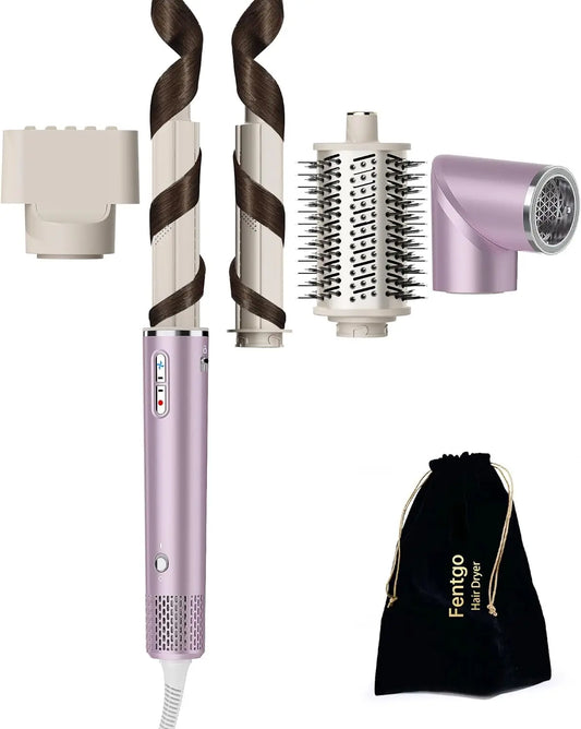 Air Wrap Hair Style Hair Dryer Brush Curler