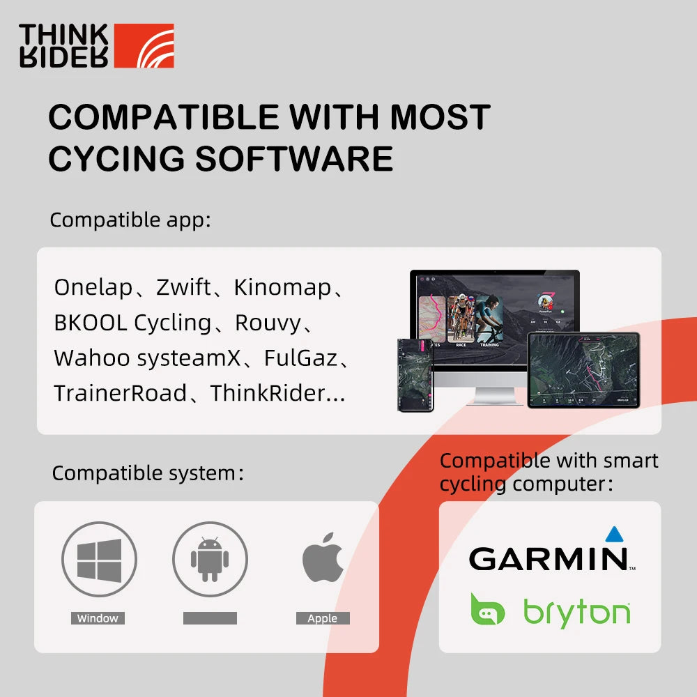 Smart Bike Built-in Power Meter home Trainer