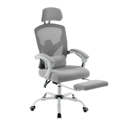 Reclining Rocking Gaming Chair Swivel Rolling  Lumbar