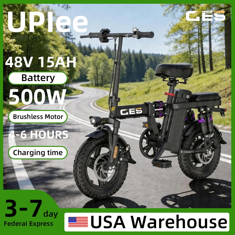 Electric Bike 500W Removable Battery