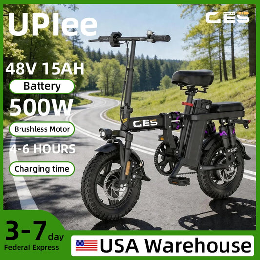 Electric Bike 500W Removable Battery