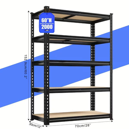 72"/60"H Garage Storage Shelves