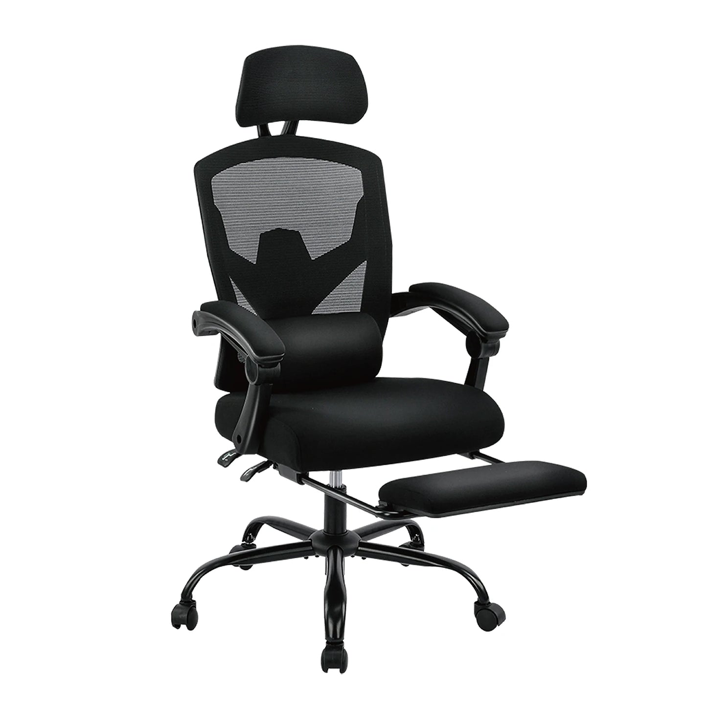 Reclining Rocking Gaming Chair Swivel Rolling  Lumbar