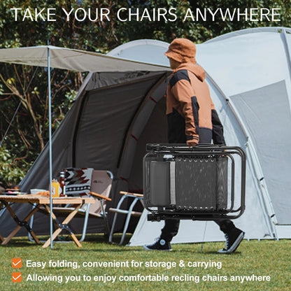 Set of 2 Portable Lounge Chair