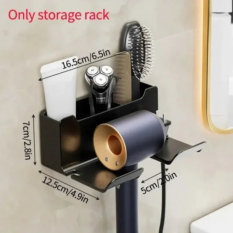1 Pcs Hair Dryer Stand Bathroom Organizer