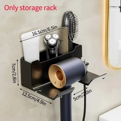 1 Pcs Hair Dryer Stand Bathroom Organizer