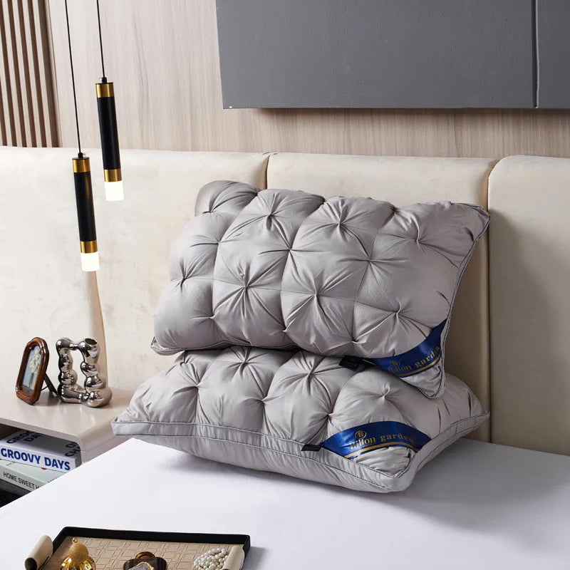2-Piece Sleep Pillow Set, Soft Hotel Pillows