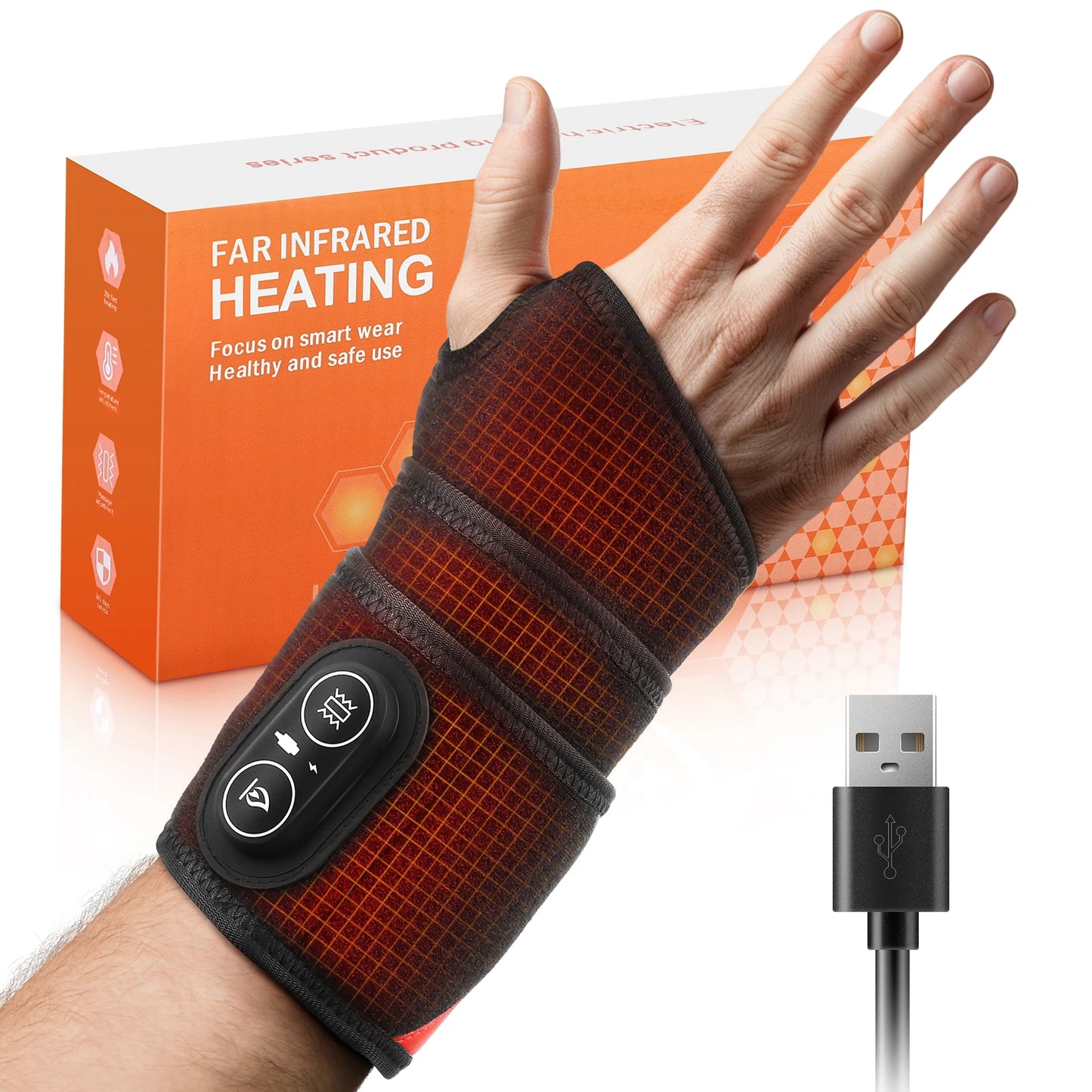Infrared Therapy Wrap with Heat & Vibration