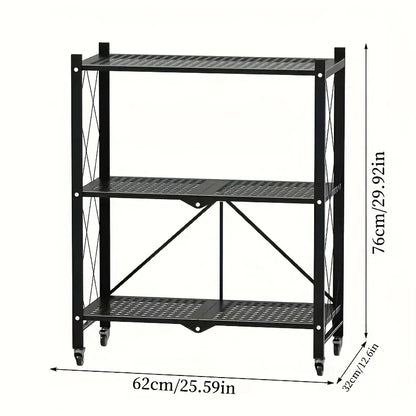Metal Shelves With Wheels