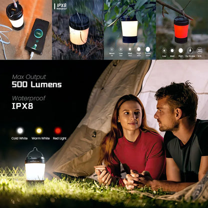 Camping Light Rechargeable Powerful Lantern