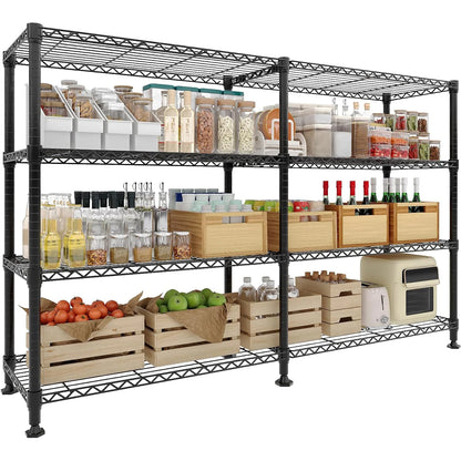 Heavy Duty Metal Shelving Unit 4-Tier