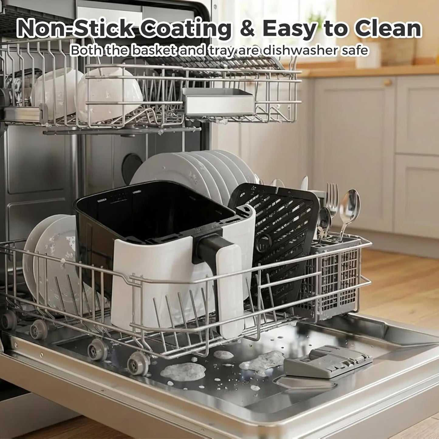 3QT Air Fryer, with Digital Touch Panel
