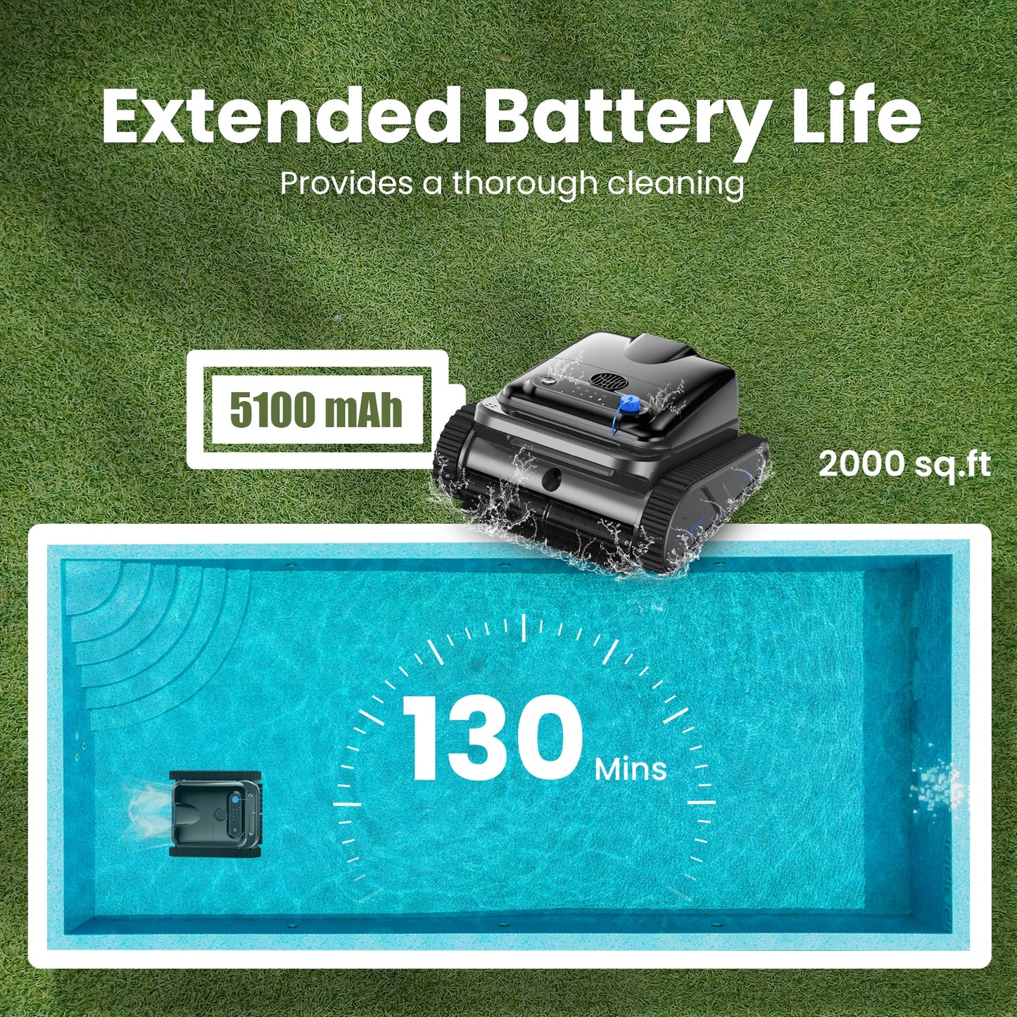 Swimming Pool Robotic Cleaner