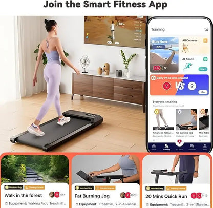 2-in-1 Home/Office Treadmill