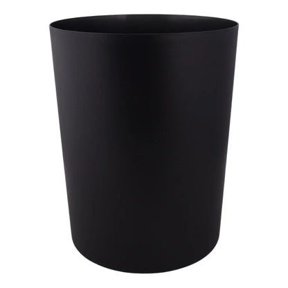 2 Pack 5 Gallon Black Plastic Wastebasket