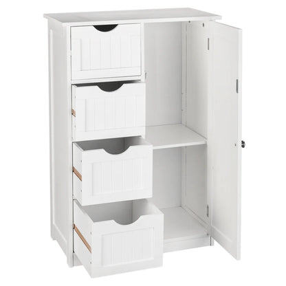 Single Door Bathroom Storage Cabinet