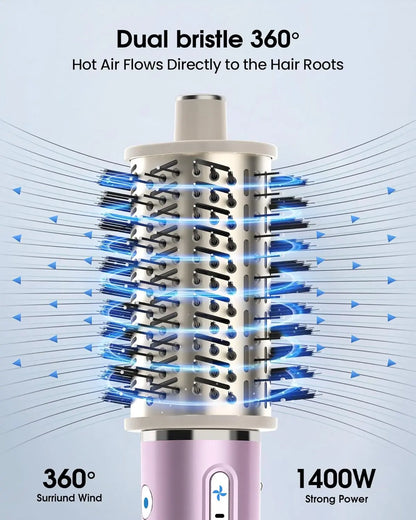 Air Wrap Hair Style Hair Dryer Brush Curler