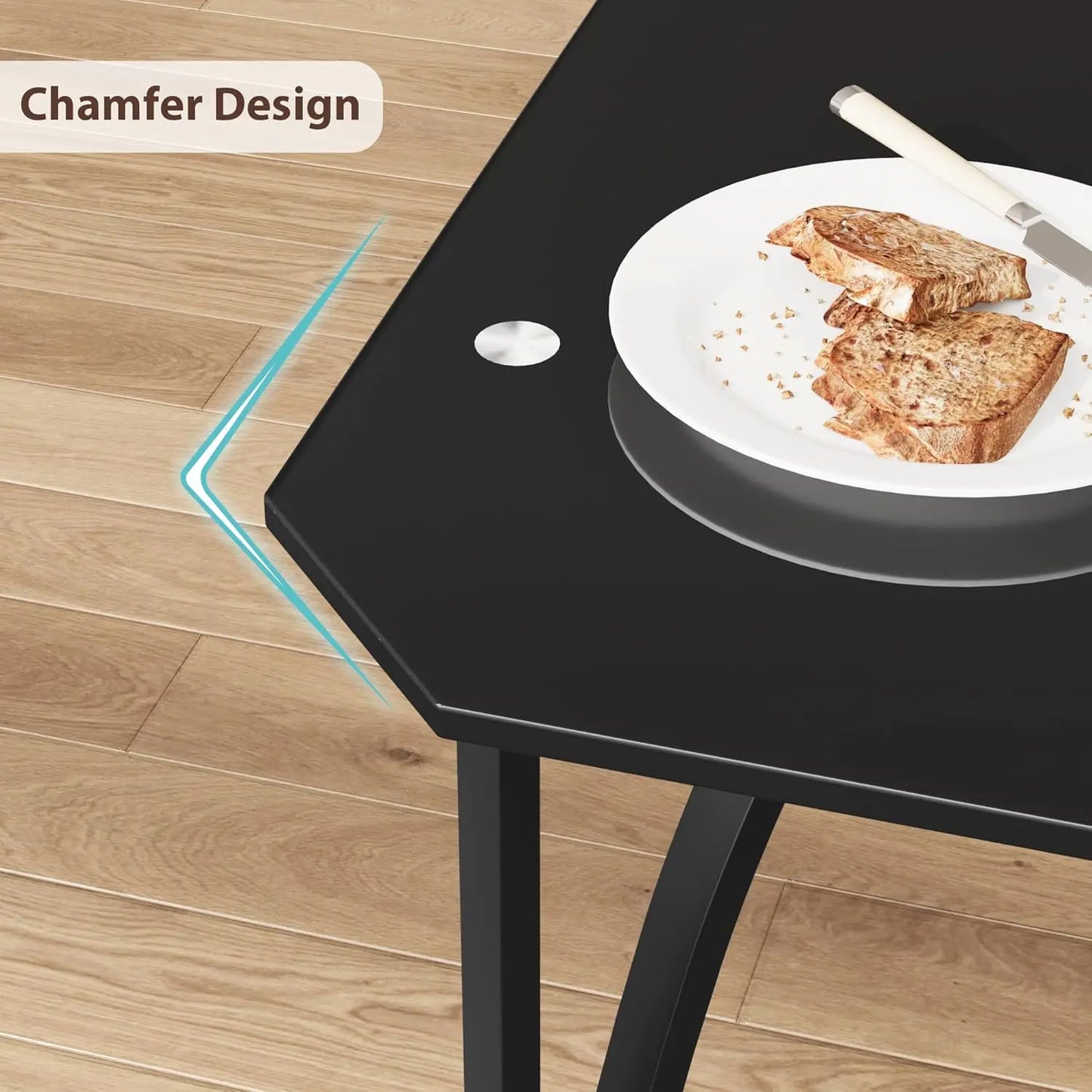 Kitchen Table and Chairs with Padded Seats