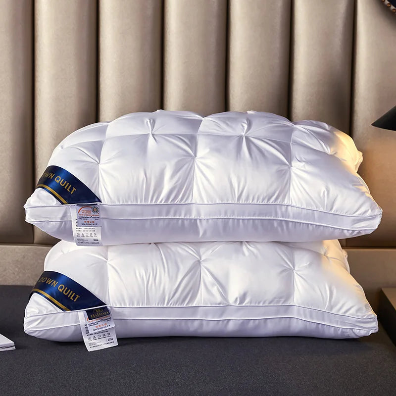 2-Piece Sleep Pillow Set, Soft Hotel Pillows