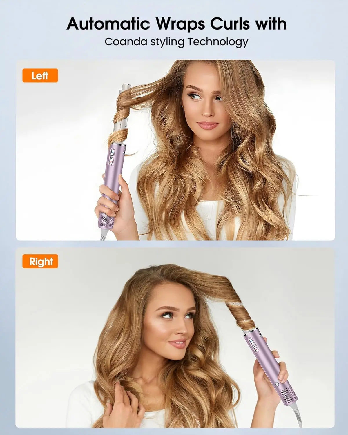 Air Wrap Hair Style Hair Dryer Brush Curler