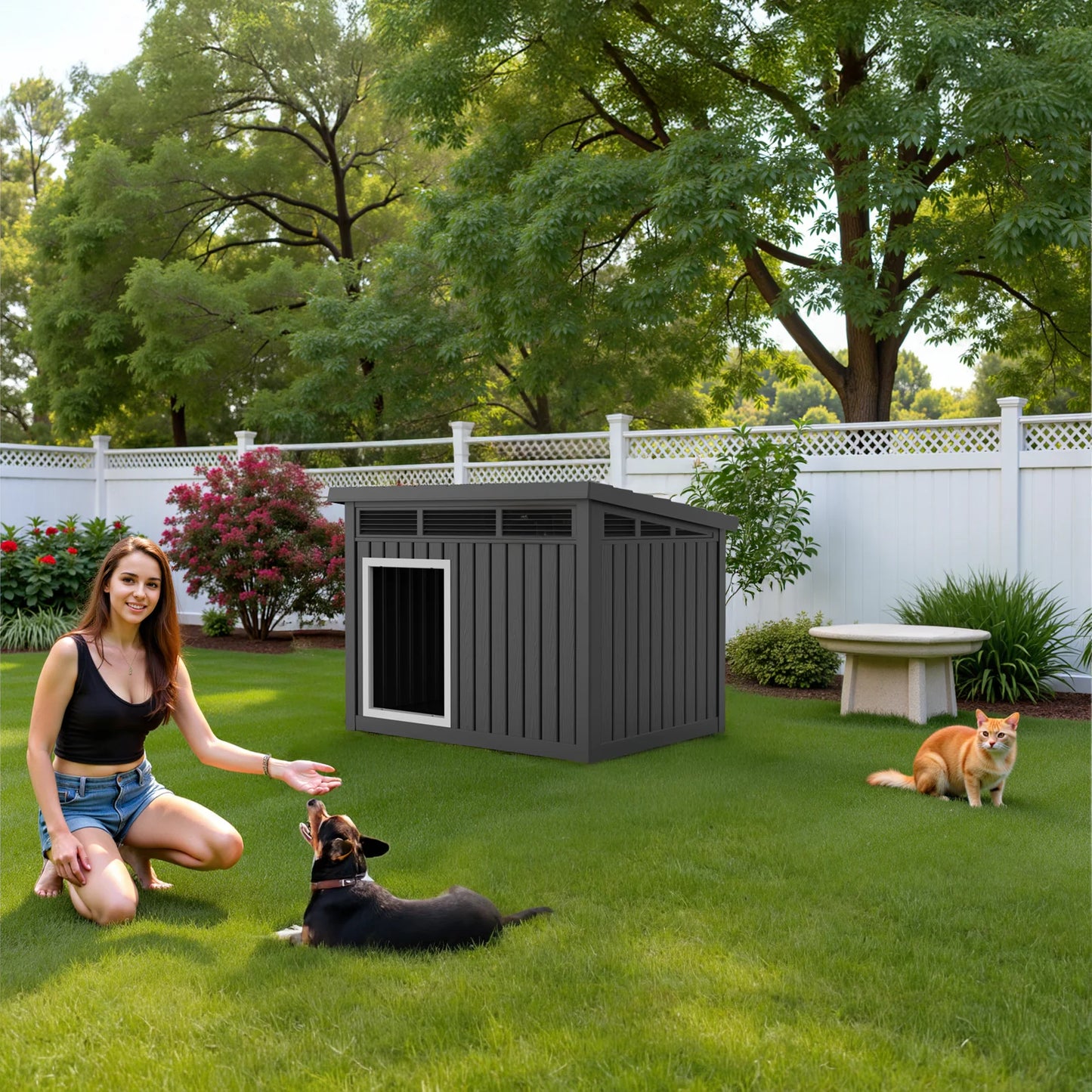 Waterproof Outdoor Insulated Dog Kennel