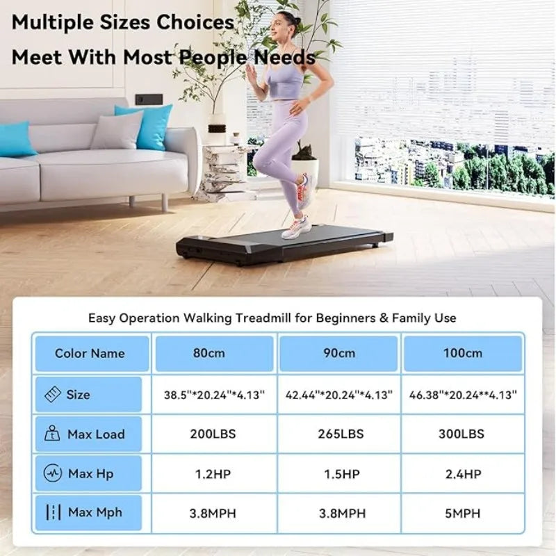 2-in-1 Home/Office Treadmill