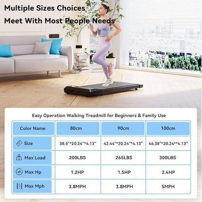 2-in-1 Home/Office Treadmill